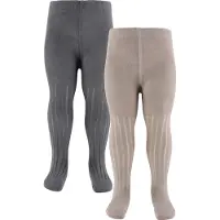 Minymo Strømpebukser - 2-pack- Geit - - 128/134 - Strømpebukser