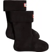 Hunter Fleece Støvelsokker - Kids - Black - - 32/34 - Sokker