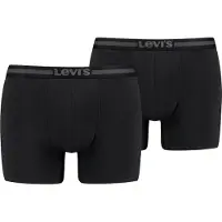 Levi's Boxershorts - 2-pack - Jet Black - - M - Medium - Boxershorts