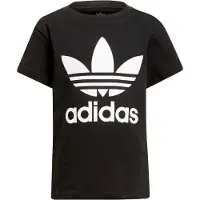 Adidas T-skjorte - Trefoil - Svart/Hvit - - 4 år (104) - T-skjorte