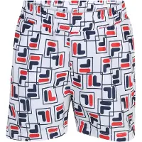FILA Badeshorts - Høyere - Tricolor Leken - - 5-6 år (110-116) - Badetøy