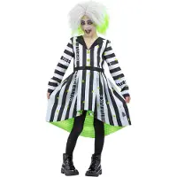Smiffys Kostymer - Beetlejuice - Hvit/Svart - - 10-12 år (140-152) - Kostymer