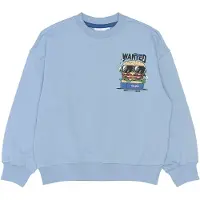 The New Collegegenser - TnSteven - For alltid Blue m. Burger - - 9-10 år (134-140) - Collegegenser