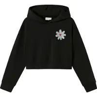 Name it Hettegenser - NkfKory - Black - - 11-12 år (146-152) - Hettegenser
