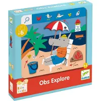 Djeco Observasjonsspill – Obs Explore - - OneSize - Spill