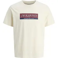 Jack & Jones T-skjorte - JorInwood - Antique White - - 14 år (164) - T-skjorte