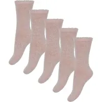 Minymo Sokker - 5-pack - Polert Lilac - - 31/34 - Sokker