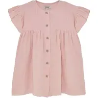 Huttelihut Kjole Muslin Pale Mauve (104 / 4 år)