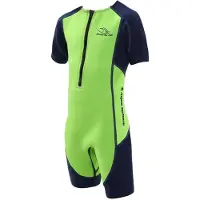 Aqua sphere Våtdrakt - Stingray - Neongrønn/Navy - - 4 år (104) - Våtdrakt