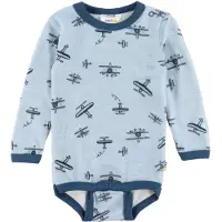Joha Ull Bambus Body Fly Blå (100 / 3-4 år)