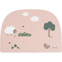Done by Deer Dekkebrikke - Silikon - Tiny Farm - Pulver - - OneSize - Dekkebrikke