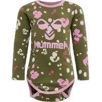 Hummel Body I/e - hmlAlisa - Capulet Olive - - 3 år (98) - Langermet Body