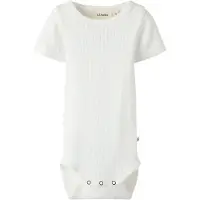 Lil´ Atelier Lil' Atelier Body k/e - Modal/Bomull - NbfRachels - Coconut Melk - - 74 - Kortermet body