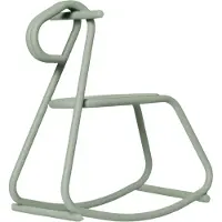Ferm Living Gyngehest - Lussi Rocking Horse - Te Green - - OneSize - Gyngehest