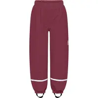 Lego Wear Regnbukser m. Fleece - PU - LWPowai 707 - Bordeaux - - 11 år (146) - Regnbukser