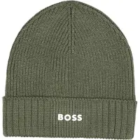 BOSS Lue - Strikk - Grønn - - 54 cm - Lue