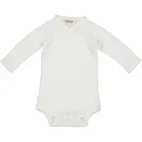 MarMar Omslagsbody I/e - Ull - Belita - Natural - - 68 - Langermet Body