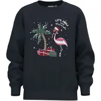 Name it Collegegenser - NkfVismas - Dark Sapphire - - 6 år (116) - Collegegenser