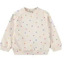 Molo Collegegenser - Skive - Confetti Rainbow - - 1½ år (86) - Collegegenser