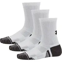 Under Armour Sokker - 3-pack - Hvit m. Grå - - 27/31 - Sokker