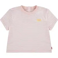 Levi's Striped Mini Batwing Tee Crystal Pink (92 / 2 år)