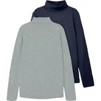 Name it Genser m. Turtleneck - Noos - NknViggo - 2-pack - Dark S - - 9-10 år (134-140) - Genser