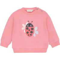 Minymo Collegegenser - Viskose/Bomull - Strawberry Pink - - 62 - Collegegenser