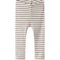 Name it Leggings - Rib - Nå - NbnBani - Elderberry - - 6 år (116) - Leggings
