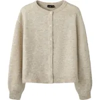 LMTD Cardigan - Strikk - Noos - NlfLodet - Peyote Melange - - 11-12 år (146-152) - Cardigan