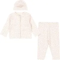 Fanga Fontana Sett - Cardigan/Leggings/Lue - Bello - Punto Rosa - - 9 md - Cardigan