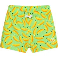 Color Kids Badeshorts - Green Mint m. Bananer - - 3 år (98) - Badetøy