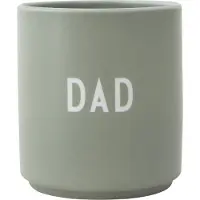 Design Letters Kopp - Favourite - Love Pappa - Støvet Grønn - - OneSize - Kopp