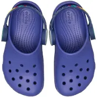 Crocs Sandaler m. Lys - Fantasi - Sapphire m. Rakett - - 23/24 - Blinkende sko