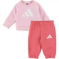 Adidas Joggedress - I BL JOG 240 - Klipprosa/White - - 4 år (104) - Joggedress