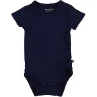 Minymo Body k/e - Bambus - Navy - - 68 - Kortermet body
