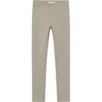 Name it Leggings - Svette - NkfDavina - Island Fossil - - 10 år (140) - Leggings