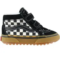 Vans Sko m. Fôr - Mte Sk8 Mid Nyutgave V - Black/Marshmallow - - 24 - Sko