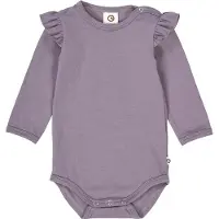 Müsli Body I/e - Cozy Meg Frill - Lilac Tåke - - 1 år (80) - Langermet Body