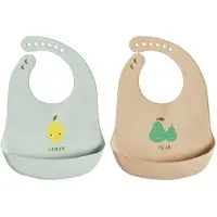 OYOY Smekker - Silikon - 2 stk. - Yummy+ - Mintaktig/Camel - - OneSize - Smekke