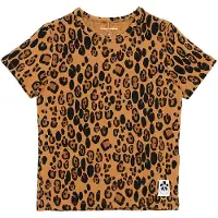 Mini Rodini T-skjorte - Basic - Leopard - - 80/86 - T-skjorte
