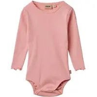 Wheat Body I/e - Rib - Regitze - Rose - - 56 - Langermet Body