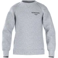 Björn Borg Collegegenser - Essential 1 - Light Grey Melange - - 11-12 år (146-152) - Collegegenser