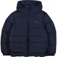 BOSS Polstret Jakke - Navy - - 4 år (104) - Dunjakke
