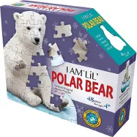 Madd Capp Puzzles Puslespill - I Am LiL' Polar Bear - 48 Brikker - - OneSize - Puslespill