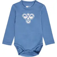 Hummel Body I/e - hmlMini - Nederlandsk Blue m. Logo - - 74 - Langermet Body