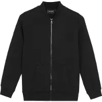 Lyle & Scott Cardigan - Jet Black m. Logo - - 10-11 år (140-146) - Cardigan