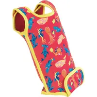 Konfidence Våtdrakt - BabyWarma - Sea Friends Rosa/Yellow - - 12-24 md - Våtdrakt