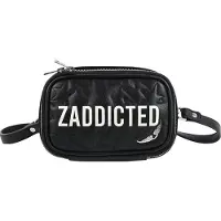 Zadig & Voltaire Skulderveske/Belteveske - Svart m. Tekst - - OneSize - Skulderveske