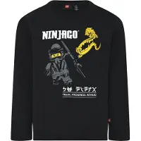 Lego Wear LEGO Ninjago Genser - LWTaylor - Svart - - 4 år (104) - Genser