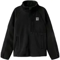 Name it Fleecejakke - Noos - NknMyles - Svart - - 9 år (134) - Fleecejakke